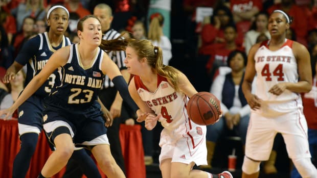 Ashley Williams during her freshman season at NC State. 